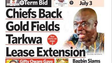 Newspaper Headlines Of Thursday, June 4, 2026