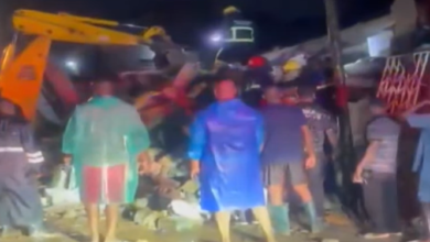 Adentan building collapse: Four rescued, one still trapped