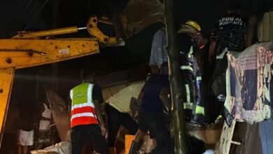 Woman dead in Adenta New Site building collapse