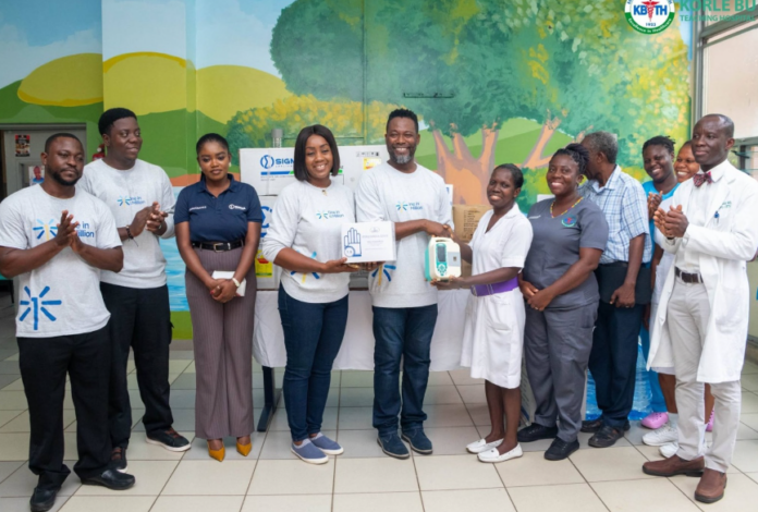 Adjetey Anang donates medical equipment to Korle Bu Paediatric Surgery Unit