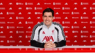 Andoni Iraola speaks after being appointed as Liverpool’s new manager