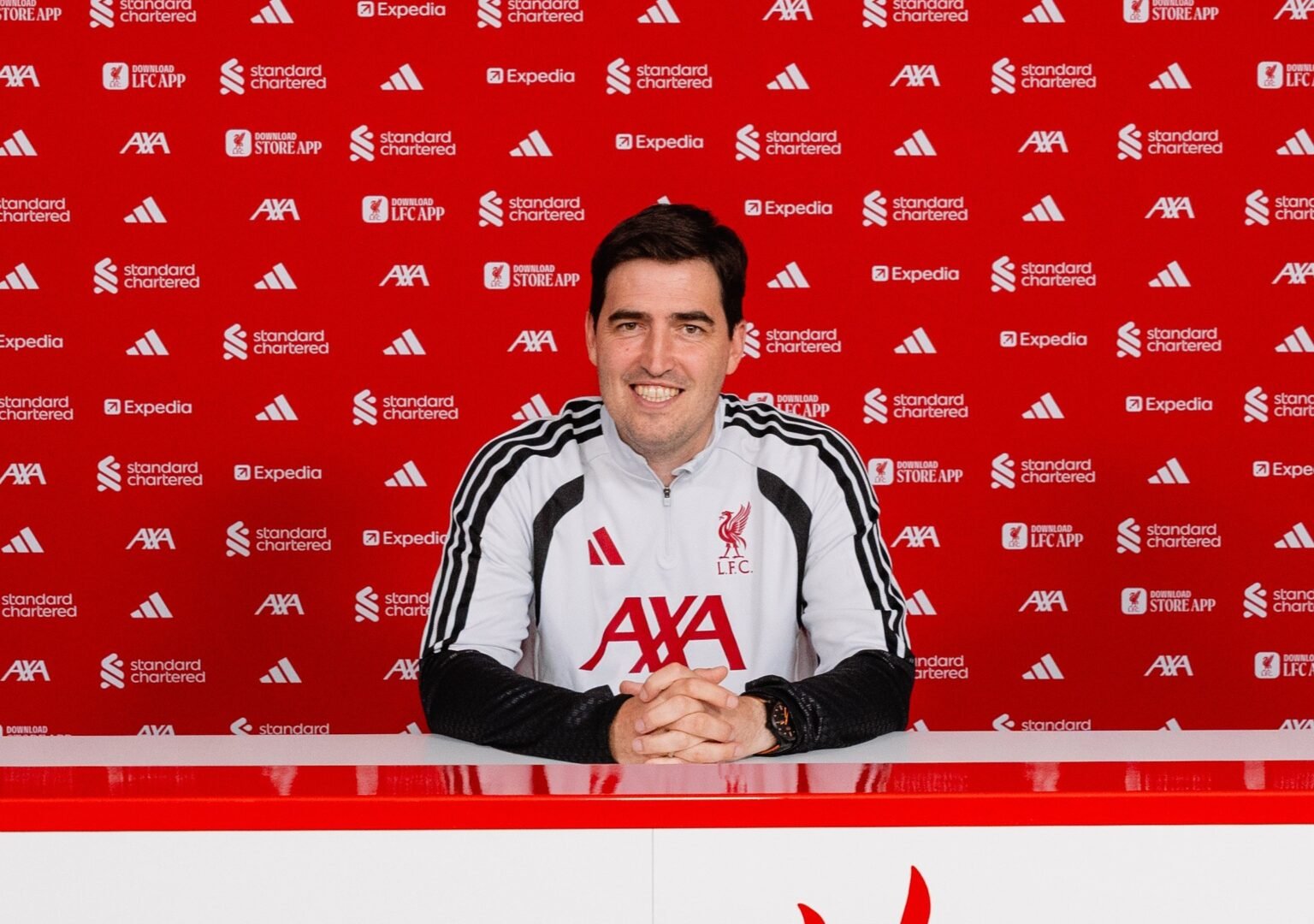 Andoni Iraola speaks after being appointed as Liverpool’s new manager