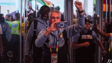 PHOTOS: Black Stars in Toronto to face Panama