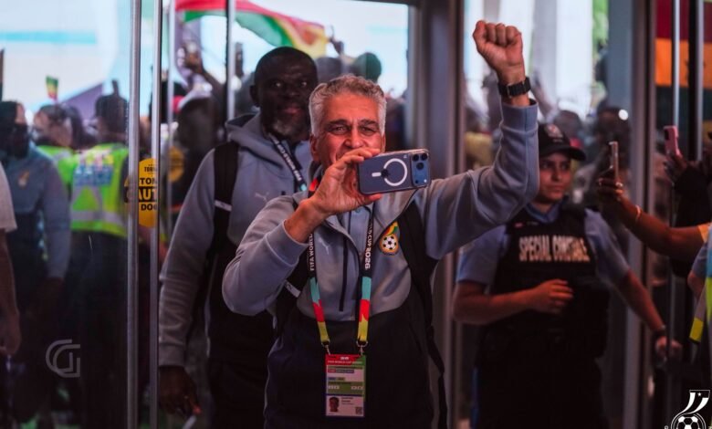 PHOTOS: Black Stars in Toronto to face Panama