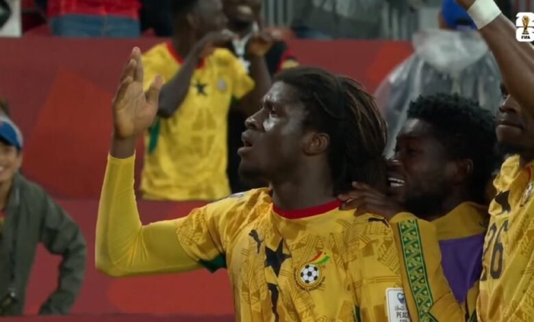 Yirenkyi's 95th-minute strike fires Ghana past Panama in World Cup opener