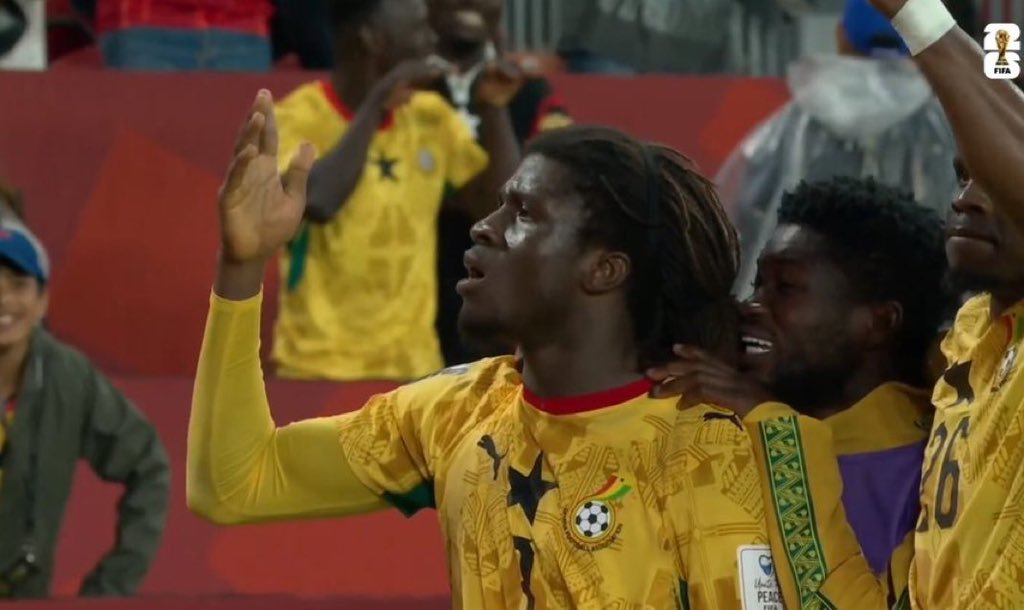 Yirenkyi's 95th-minute strike fires Ghana past Panama in World Cup opener