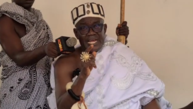 Dompoase Chief orders removal of unauthorized structures to clear way for road works