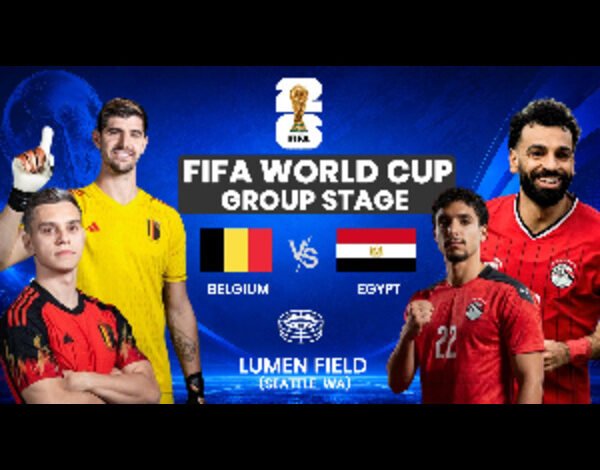 LIVESTREAMING: Egypt vs Belgium (2026 World Cup)
