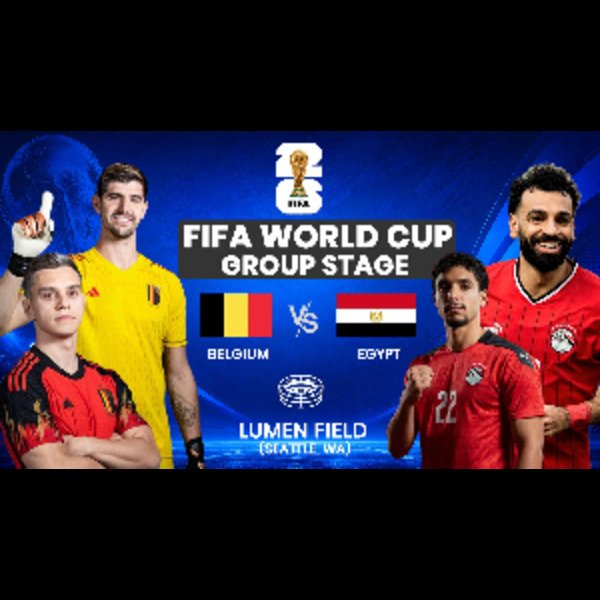 LIVESTREAMING: Egypt vs Belgium (2026 World Cup)