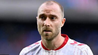 Eriksen at home and 'doing well' after collapse