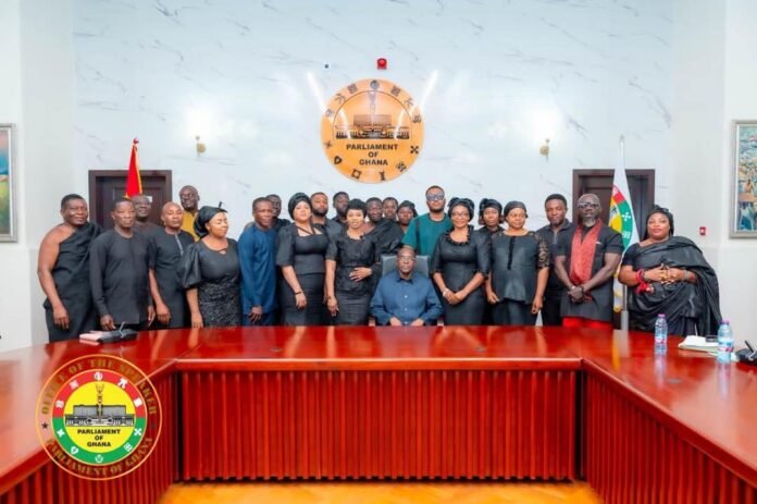 Family of Apostle Kwadwo Sarfo briefs Speaker on funeral arrangements