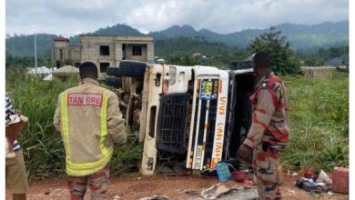 GNFS rescues two, averts explosion in gas tanker crash