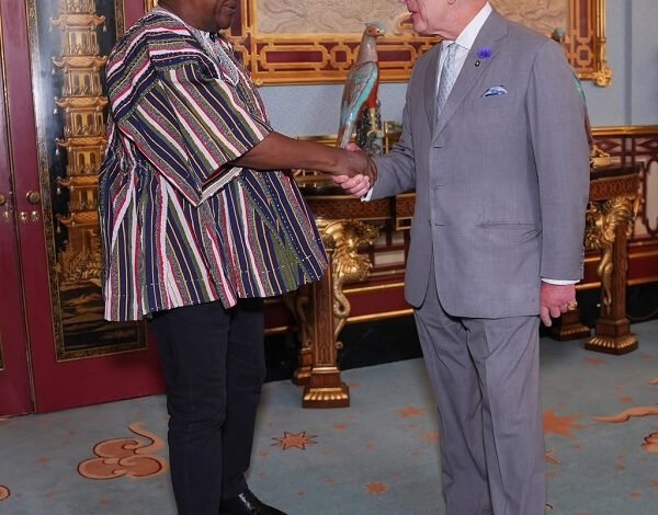 King Charles III hosts President Mahama at Buckingham Palace