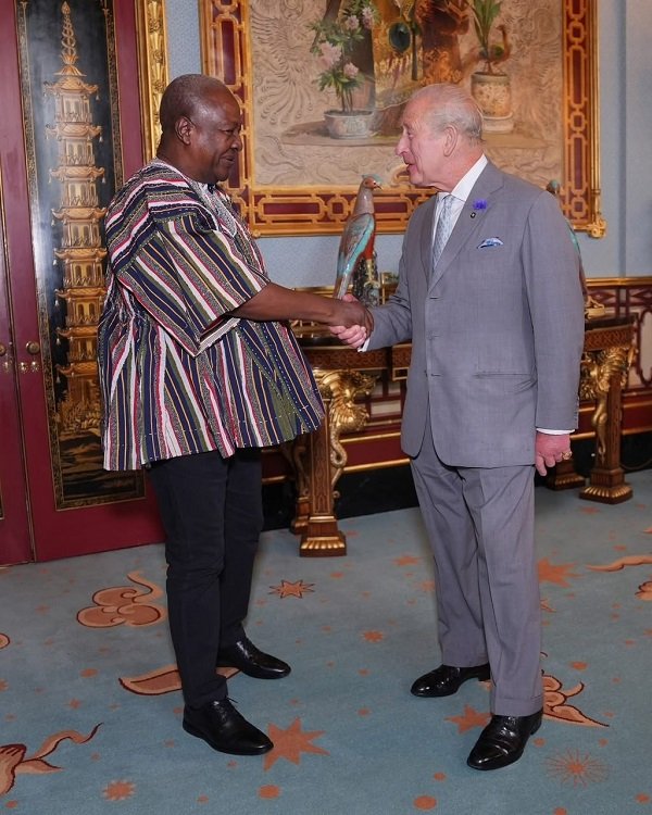 King Charles III hosts President Mahama at Buckingham Palace