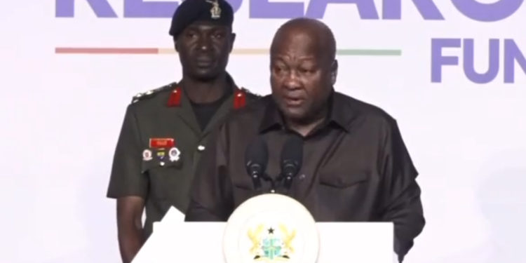 Mahama releases GH¢100m for Ghana National Research Fund