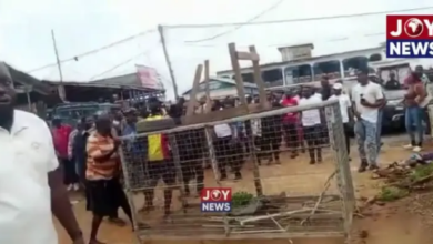 NDC Organiser explains protest at Cooperative Mining Scheme launch in Birim North [Listen]