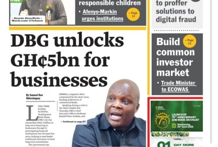 Newspaper Headlines Of Friday, June 12, 2026
