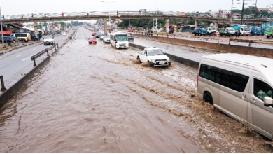 Heavy Rains Leave Parts of Accra Flooded, Commuters Stranded