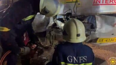 STC bus, taxi collide at Konongo; four injured