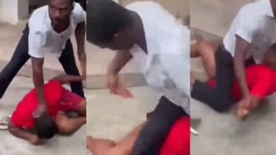 Teacher in viral video assaulting female student in Nyinahini Catholic SHS arrested