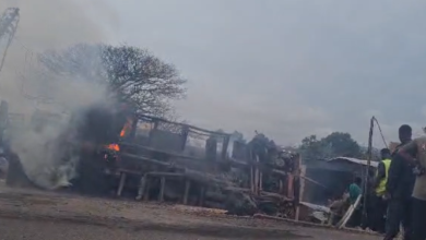 Two killed as fuel tanker explodes at Adubinsu after suspected brake failure