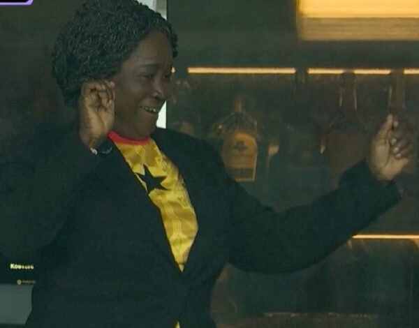 Watch: Veep Prof Jane Nana’s reaction to Black Stars' late winning goal