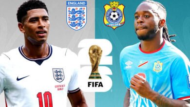 LIVE-STREAMING: England vs DR Congo (2026 World Cup)