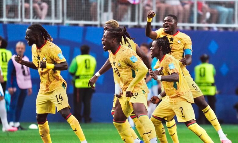 World Cup 2026: Ghana ranked second-last for shot conversion rate