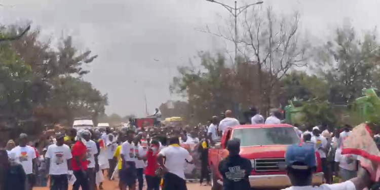 Hundreds join Base Movement’s Kumasi procession