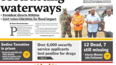 Newspaper Headlines Of Wednesday, July 1, 2026