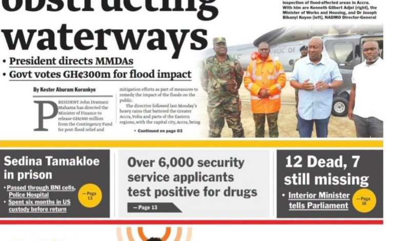 Newspaper Headlines Of Wednesday, July 1, 2026