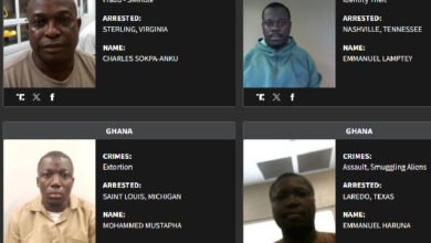 See the full list of 32 Ghanaians among 374 West Africans facing deportation from US