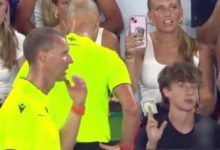 Watch hilarious moment a fan tried ‘bribing’ referee during VAR check