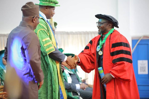 'Who knows tomorrow?' – Haruna Iddrisu's aide 'shocked' as SHS errand boy chairs his PhD graduation