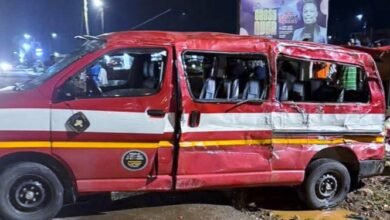 Woman killed, 14 injured after vehicles collide on Accra–Kumasi highway