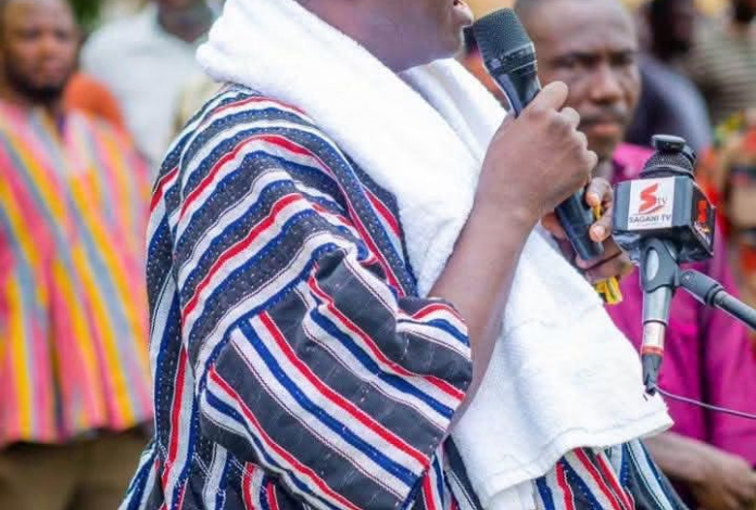 Amin Adam pays tribute to late Tolon Paramount Chief