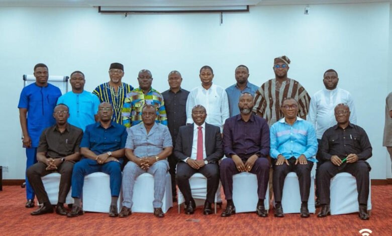 Bawumia Meets Small-Scale Miners As He Pushes Extractive Sector Reforms Ahead of 2028