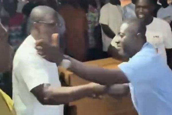 Watch as Captain Smart clashes with Gomoa West MP Gyan-Mensah