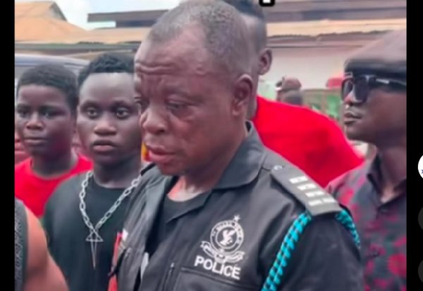 IGP promotes police officer for bravery during viral Aboso fire outbreak