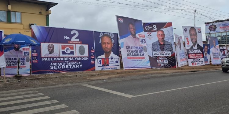 NPP Ashanti polls: 34 aspirants battle for 11 executive positions