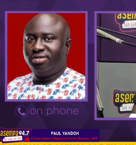 Wontumi’s incarceration was my downfall – Paul Yandoh on election defeat