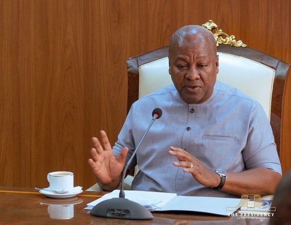 'Wealth and status will fade' - President Mahama calls for humility and family unity