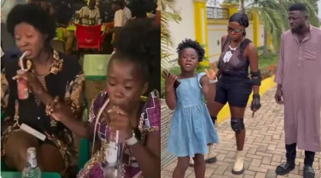 “It was water, not smirnoff” – Adobea breaks silence over alcohol video