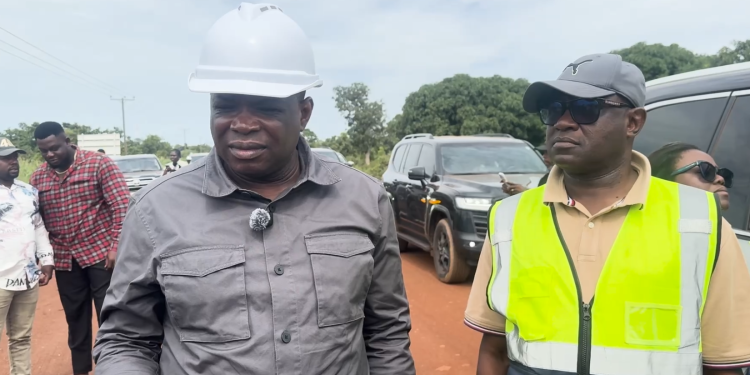 Agbodza orders Wa–Bulenga contractor back to site over shoddy work