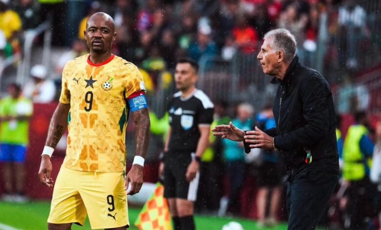 Carlos Queiroz faces tough decision over Jordan Ayew ahead of AFCON qualifiers