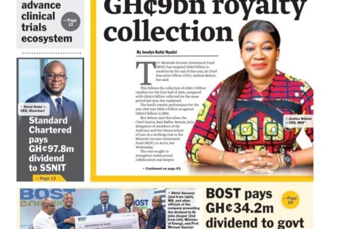 Newspaper Headlines Of Friday, September 4, 2026