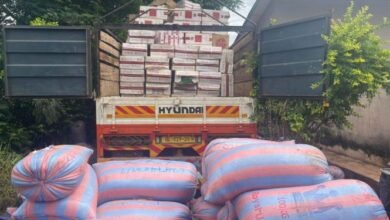 Two arrested as Police intercept vehicle with cigarettes, suspected cyanide