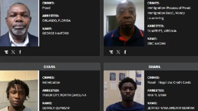 See the full list of 12 Ghanaians newly added to US ICE's 'Worst of the Worst' criminal list